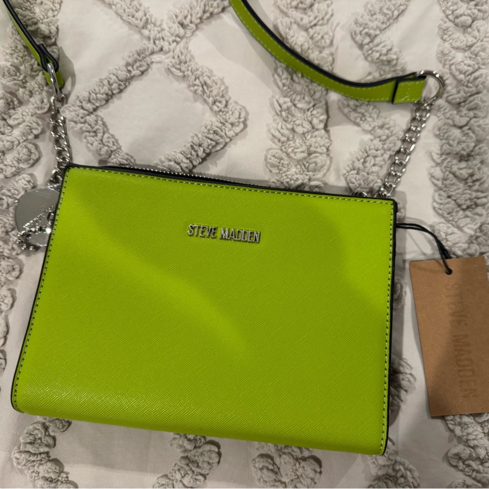 Steve Madden Neon Green Crossbody Bag